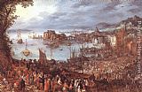 Great Fish-Market by Jan the elder Brueghel